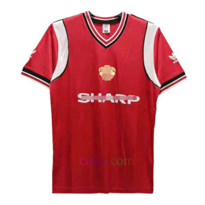 Camiseta Manchester United 1ª Equipación 1985
