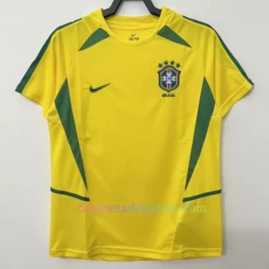 Camiseta Brasil 1ª Equipación 2002