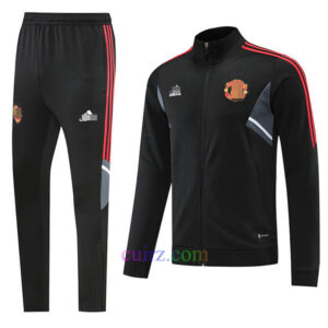 Chandal Manchester United kit 2022 Negra