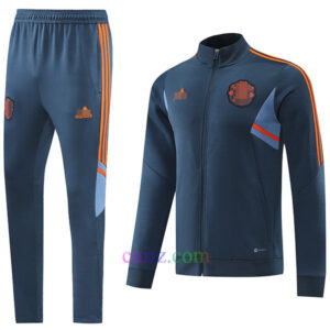 Chandal Manchester United kit 2022 Gris Azulado