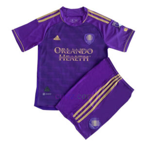 Pantalón y Camiseta Orlando City 1ª Equipación 2023 2024 para Niños