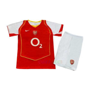 Camiseta Arsenal 1ª Equipación 2004-05 Niños Camiseta Arsenal 1ª Equipación 2004-05 Niños