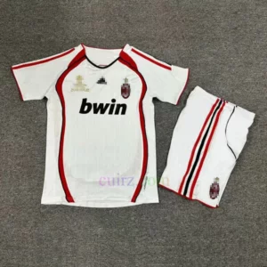 Camiseta AC Milan 2ª Equipación 2006-07 Niños