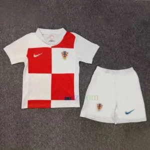 Camiseta Croacia 1ª Equipación 2024 Niños