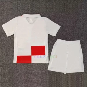 Camiseta Croacia 1ª Equipación 2024 Niños