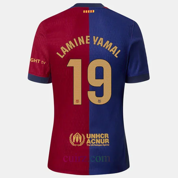 Lamine Yamal Camiseta Barcelona 1ª Equipación 2024/25 Edición Jugador Lamine Yamal Camiseta Barcelona 1ª Equipación 2024/25 Edición Jugador