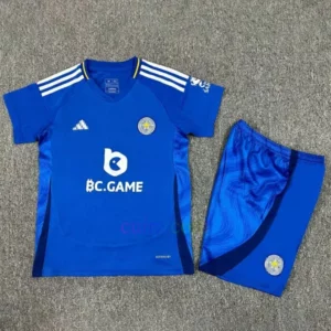 Camiseta Leicester City 1ª Equipación 2024/25 Niños