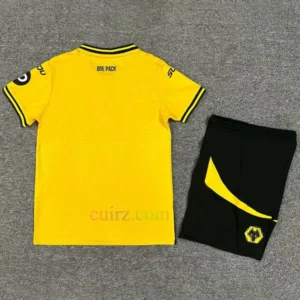 Camiseta Wolves FC 1ª Equipación 2024/25 Niños