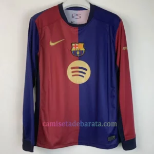 Camiseta Barça 1ª Equipación 2024/25 Manga Larga