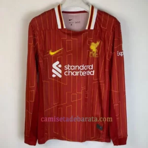 Camiseta Liverpool 1ª Equipación 2024/25 Manga Larga