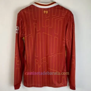 Camiseta Liverpool 1ª Equipación 2024/25 Manga Larga