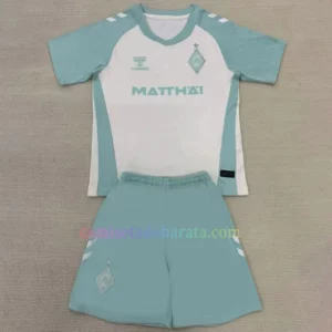 Camiseta Werder Bremen 2ª Equipación 2024/25 Niños