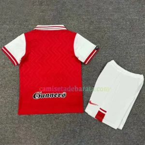 Camiseta Arsenal 1ª Equipación 1996/98 Niños