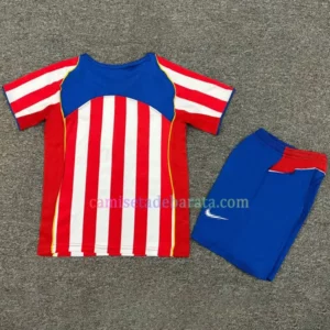 Camiseta Atlético de Madrid 1ª Equipación 2004/05 Niños