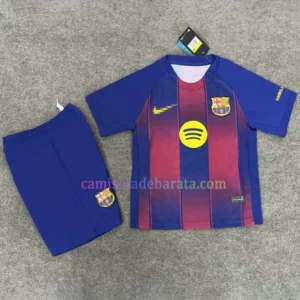 Camiseta Barcelona 1ª Equipación 2025/26 Niños
