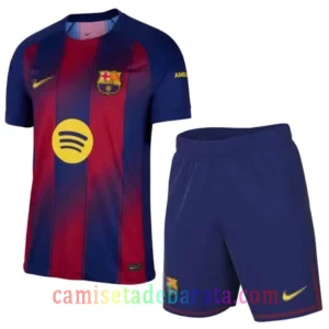 Camiseta Barcelona 1ª Equipación 2025/26 Niños