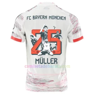 25 Thomas Müller Camiseta Bayern de Múnich 2ª Equipación 2025/26