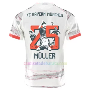 25 Thomas Müller Camiseta Bayern de Múnich 2ª Equipación 2025/26 Edición Jugador