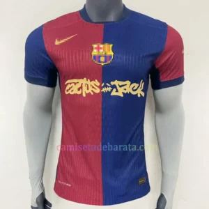 Camiseta Barcelona Travis Scott 1ª Equipación 2025 Edición Jugador
