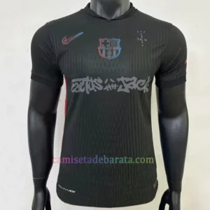 Camiseta Barcelona Travis Scott 2ª Equipación 2025 Edición Jugador