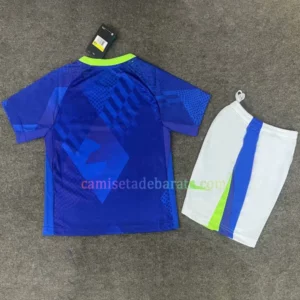Camiseta Brasil 2ª Equipación 2025 Niños