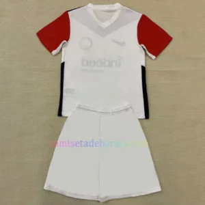 Camiseta Eintracht Frankfurt 1ª Equipación 2024/25 Niños