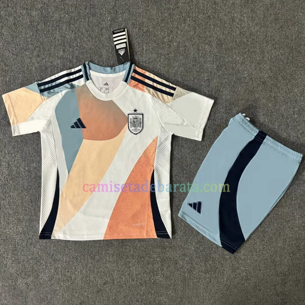 Camiseta España 2ª Equipación 2025 Niños Camiseta España 2ª Equipación 2025 Niños
