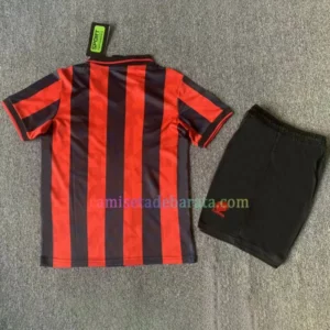 Camiseta Milan 1ª Equipación 1993/94 Niños