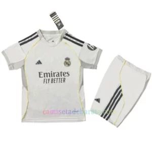 Camiseta Real Madrid 1ª Equipación 2025/26 Niños