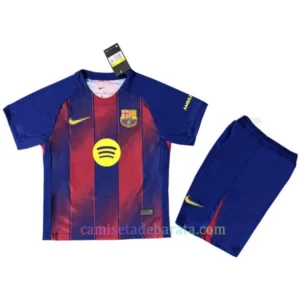 Camiseta Barcelona 1ª Equipación 2025/26 Niños
