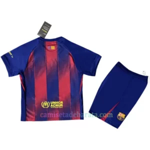 Camiseta Barcelona 1ª Equipación 2025/26 Niños