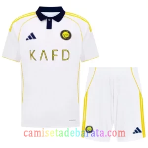Camiseta Al Nassr 3ª Equipación 2025/26 Niños