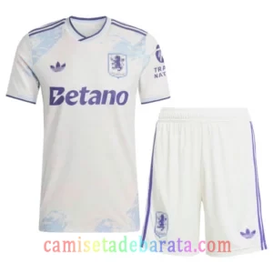 Camiseta Aston Villa 3ª Equipación 2025/26 Niños Camiseta Aston Villa 3ª Equipación 2025/26 Niños