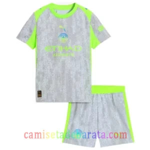 Camiseta Manchester City 3ª Equipación 2025/26 Niños