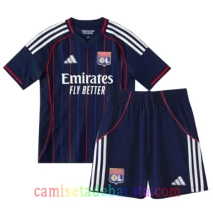 Camiseta Olympique Lyon 2ª Equipación 2025/26 Niños