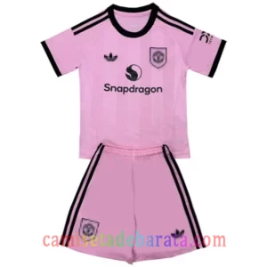 Camiseta Portero Manchester United 2025/26 Niños Camiseta Portero Manchester United 2025/26 Niños