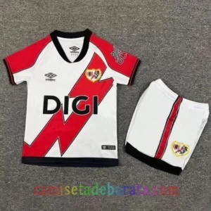 Camiseta Rayo Vallecano 1ª Equipación 2025/26 Niños