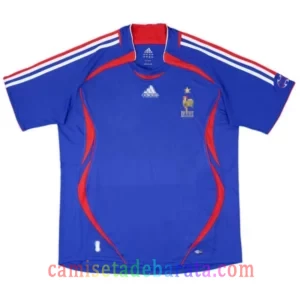 Camiseta Francia 1ª Equipación 2006 Azul