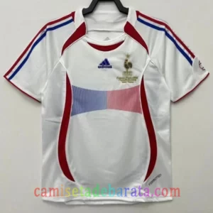 Camiseta Francia 2ª Equipación 2006 Blanca