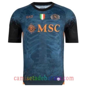 Camiseta Halloween SSC Napoli 2025/26 Azul Camiseta Halloween SSC Napoli 2025/26 Azul