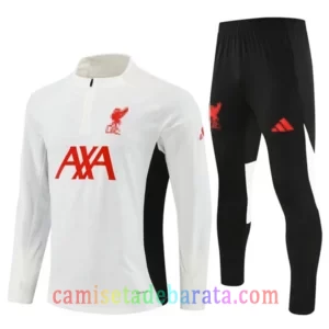 Sudadera Entrenamiento Liverpool 2025/26 Blanca