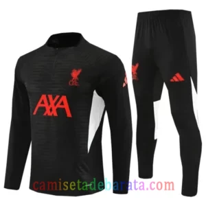 Sudadera Entrenamiento Liverpool 2025/26 Niños Negra