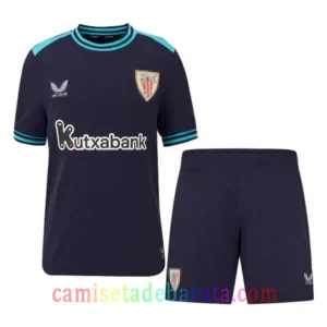 Camiseta Athletic Bilbao 2ª Equipación 2025/26 Niños