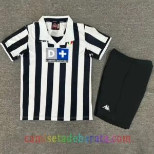 Camiseta Juventus 1ª Equipación 1998/99 Niños